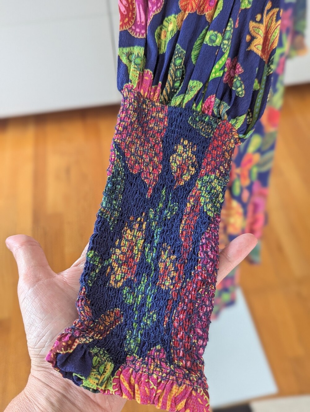 Farm Rio Macaw Bloom Floral Dress XS - Picture 8 of 13